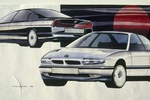 E39 мог быть другим: BMW показала ранние эскизы дизайна 5 серии
