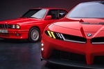 Электрический BMW M3 в виде концепт-кара встал рядом с E30 и намекает на будущее M-серии