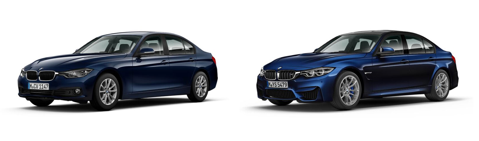 BMW 3er (F30) und BMW M3 (F80)