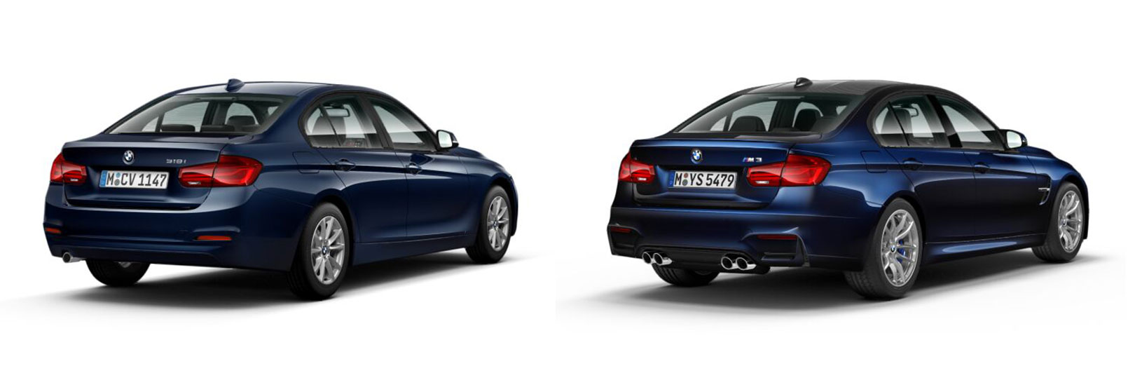 BMW 3er (F30) und BMW M3 (F80)